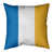 Bleu royal / blanc / jaune doré californien