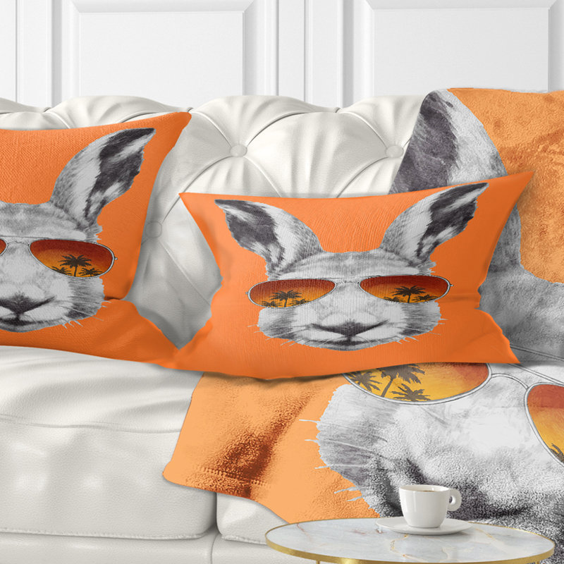 Coussin lombaire en lapin animal