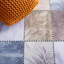 Tapis beige / brun en polyester tissé à la machine Briceida-1554376313