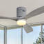 Ventilateur de plafond encastré 52 pouces avec lumière DEL et télécommande-443437154-443437158