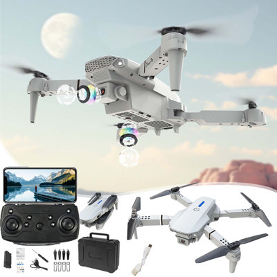 a aircraft Aerial Drone HD Camera Quadcopter Pressure Fixed Height Remote Control Airplane