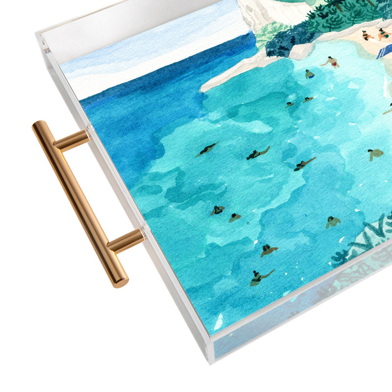 Helo Birdie Coromandel Acrylic Tray