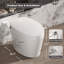 Toilettes Smart Bidet, porcelaine brute de 12 po, salle de bain moderne