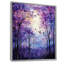 Macmahon Violet Serenade - reproduction d'art sur toile abstraite-681512847-728799042