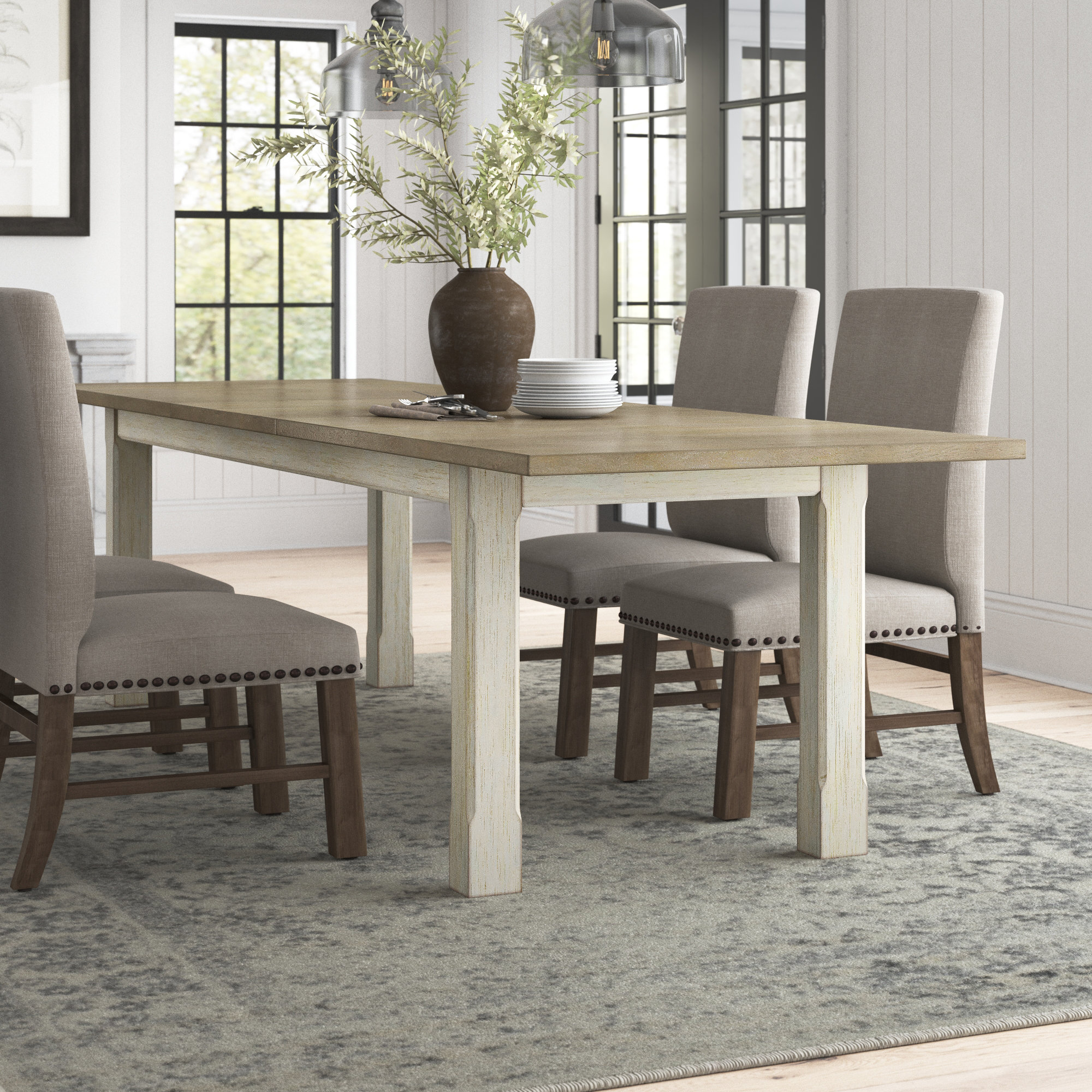 Laurel Foundry Modern Farmhouse® Lesley Extendable Dining Table | Wayfair