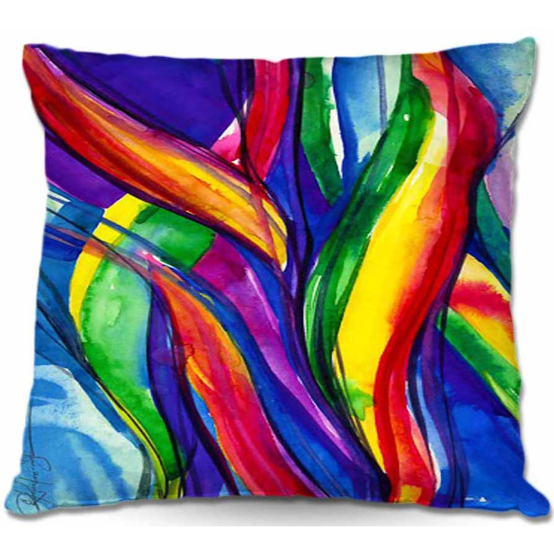 Coussin Couch Color Dance of the Sea, 20 po x 20 po