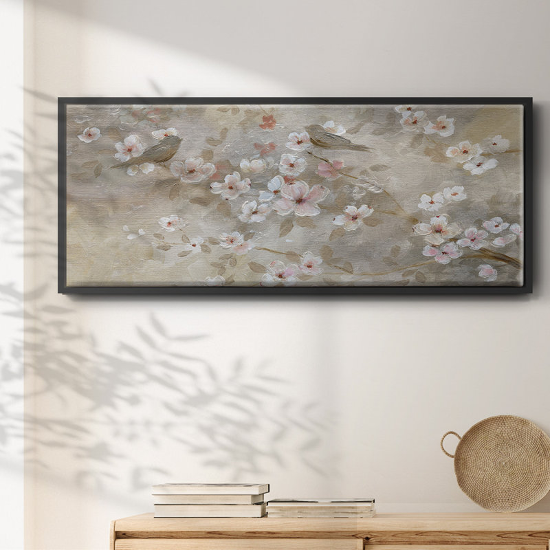Au début du printemps - Toile encadrée, H 20 po x l 50 po