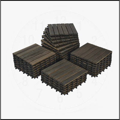 Carreaux de terrasse en bois franc de qualité supérieure pour divers espaces, rehaussant la beauté et la fonctionnalité