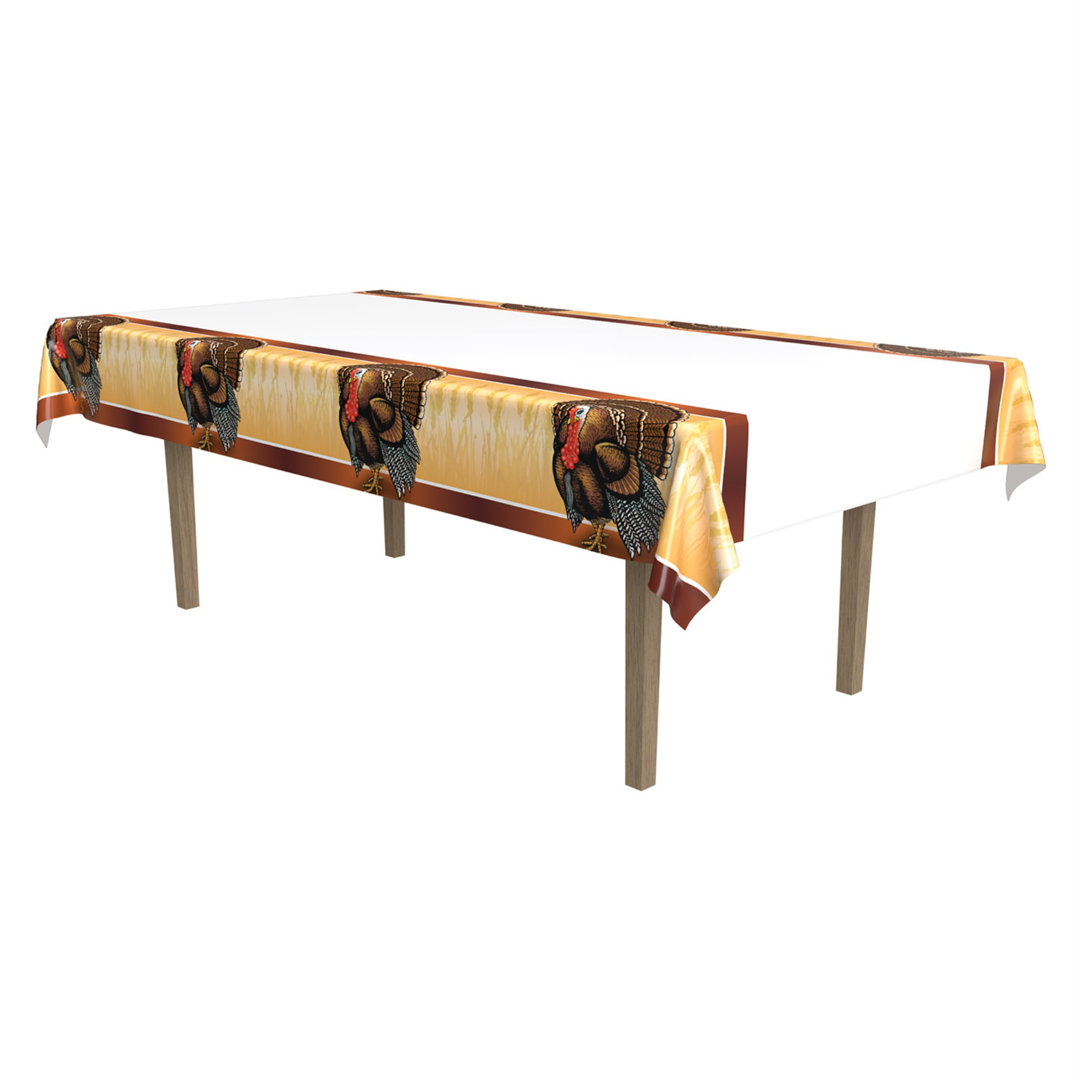 Fontanez Turkey Tablecloth (Set of 4) The Holiday Aisle®