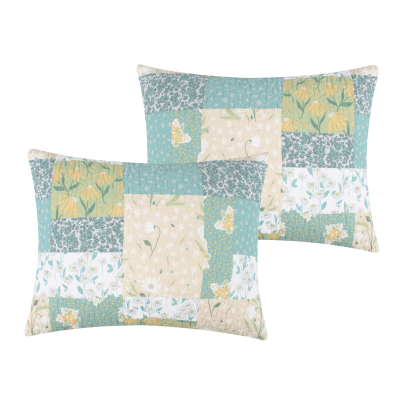 Greenland Home Fasions Evangeline Mist King Sham, 20x36, King