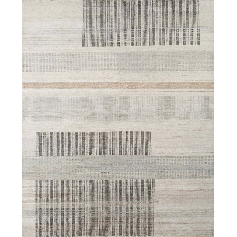 Contemporary One-of-a-Kind Rectangle 8' X 10' Wool Area Rug