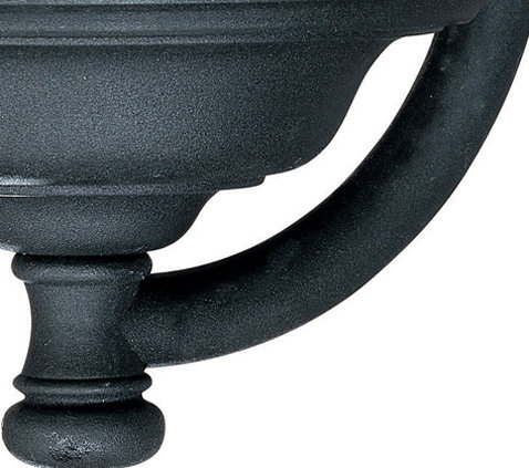 Devizes Aluminum Wall Light, Black