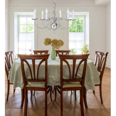 Lustree 6 lumières façon bougie/classique