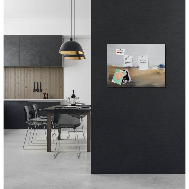 Magnetic Glass Photo Memo Board