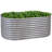 Lemark Oval Steel Stackable Raised Garden Bed - Silver - 79"-343771102-343771101