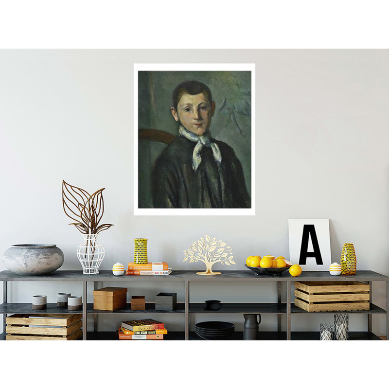 Louis Guillaume, Paul Cézanne, estampe numérique, H 40 po x l 32 po