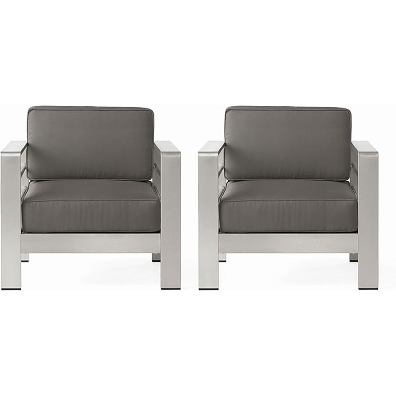 Outdoor Dining Chair with Cushions