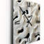 Horloge murale blanche surdimensionnée - Op Art-955173691