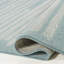 Tapis turquoise / crème Alvieri-211034120