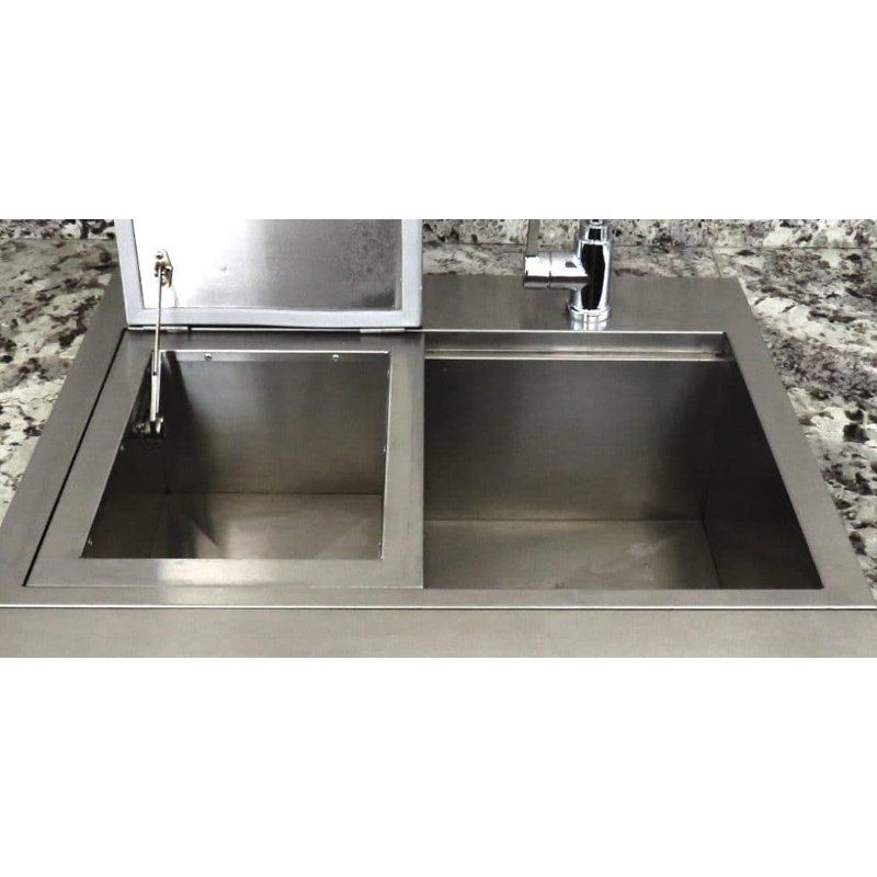 Xo Appliance 30" Stainless Steel Drop-In With Sink