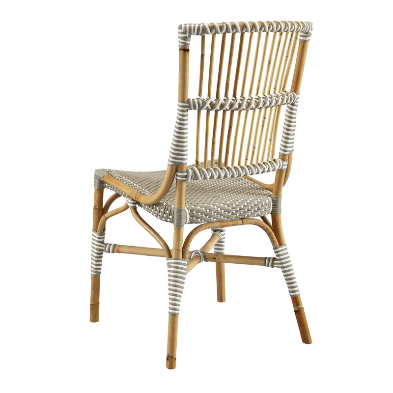 Dining Chair, Gray/White