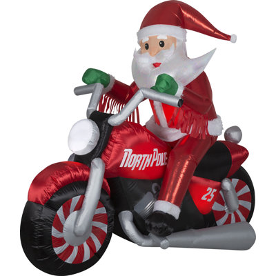 Airblown LED Santa
