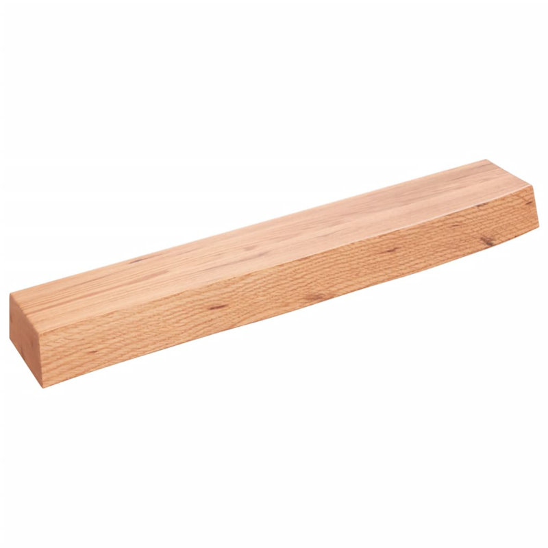 Clintonpark Oak Solid Wood Floating Shelf, 6 cm H x 60 cm W x 10 cm D