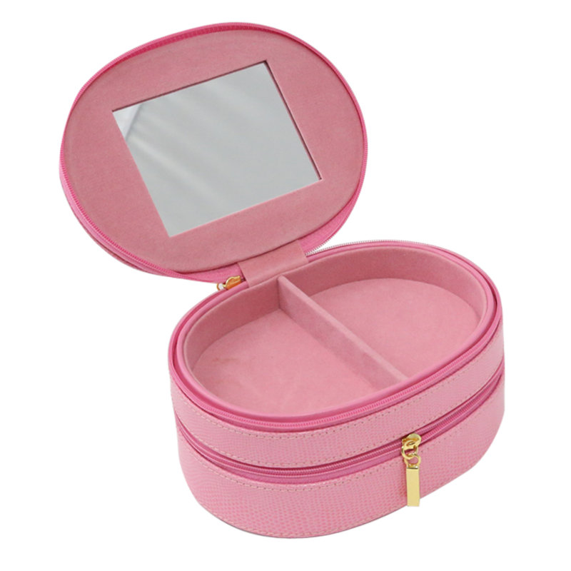 Leather Travel Case +, Pink