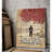 Fisher Of Man - Come And Follow Me Gallery Wrapped Canvas - Beige And Red Home Decor-76746151