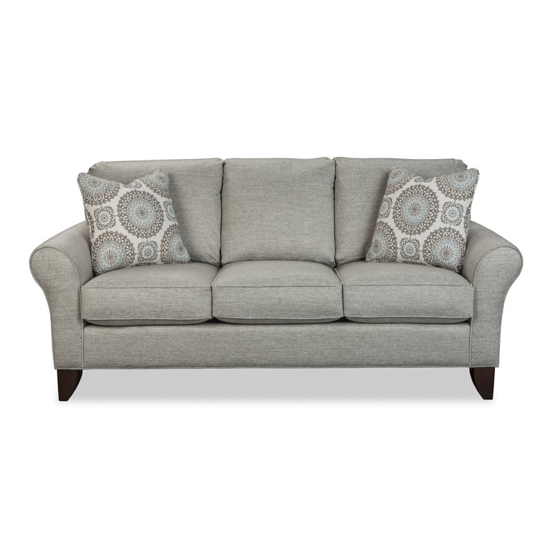 Townhouse 80" Rolled Arm Sofa with Reversible Cushions, Peyton 23