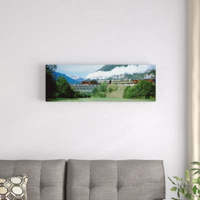 " Steam Locomotive Travelling Along The Bohinj Railway, Bohinjska Bistrica, Upper Carniola, Slovenia " by Panoramic Images