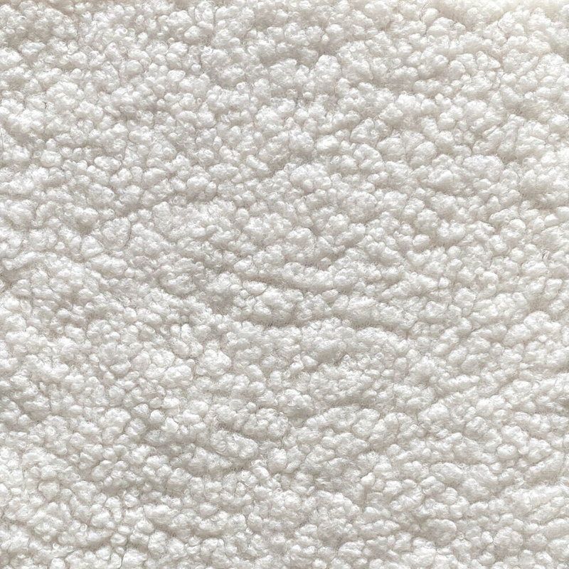 Fauteuil Chesterfield de 27,5 po de large Kaisha, Tissu blanc