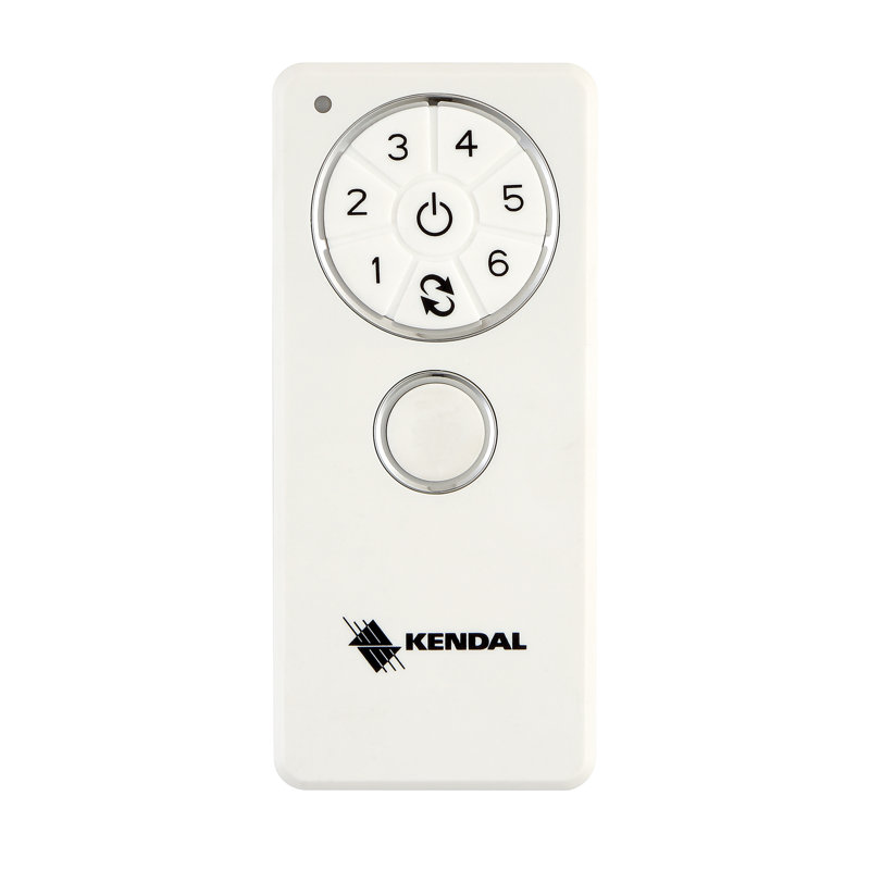 Ventilateur de plafond en nickel satiné et noir TAROS 60 avec télécommande - Conception silencieuse et écoénergétique, Noir