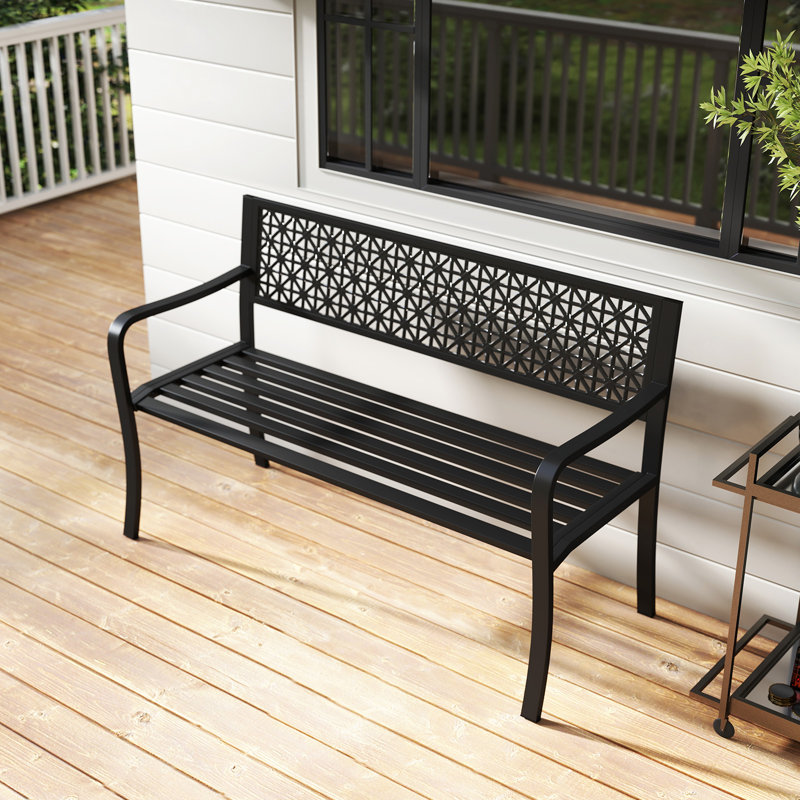Metal Outdoor Bench