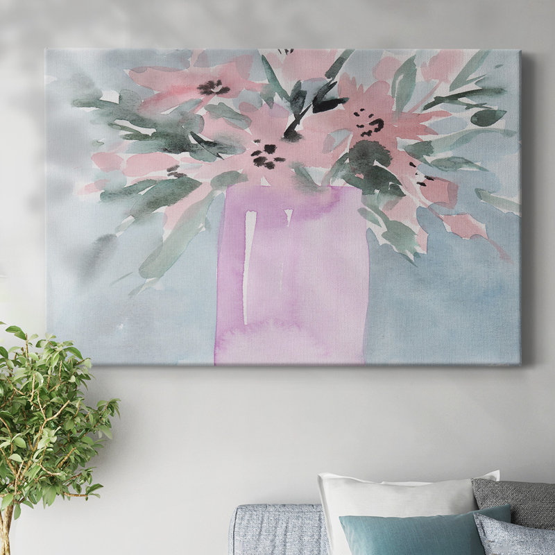 Toile tendue Broken Flowers I-Gallery, H 12 po x l 18 po