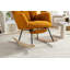 Chaise berçante en tissu Teddy-207878354