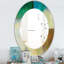 Miroir décoratif côtier abstrait-40097264