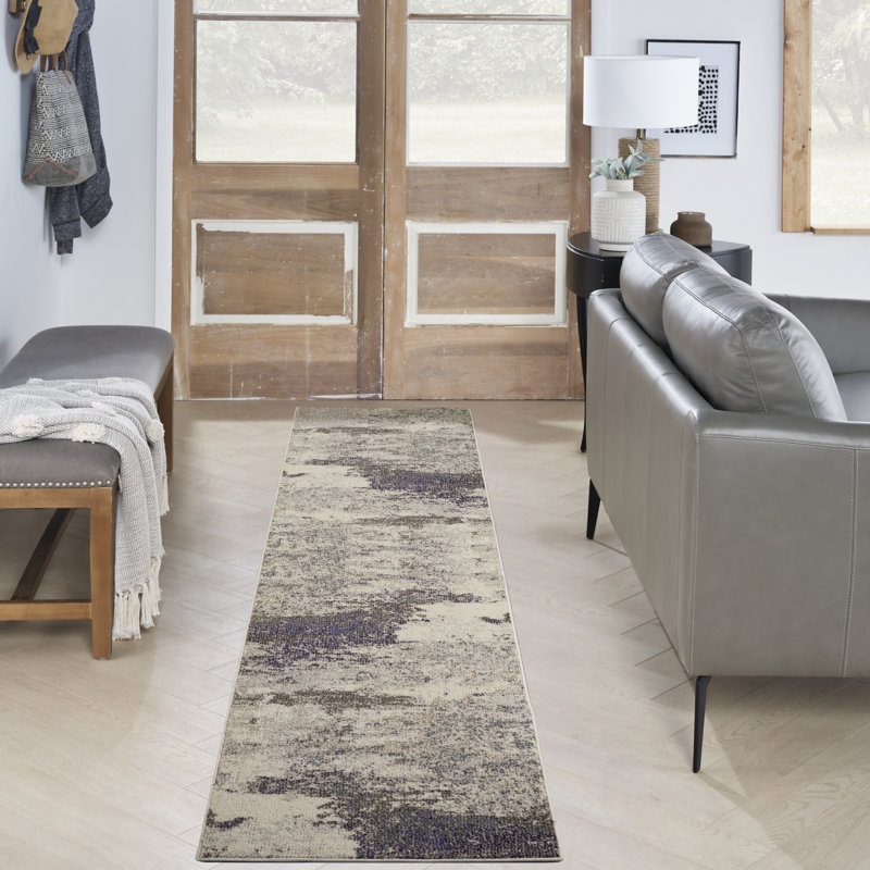 Westford Abstract Area Rug, Runner 66 x 305cm