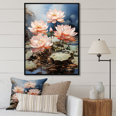 Lotus Dreams Amung The Lily Pads