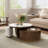 High-quality Sintered Stone Coffee Table,Very easy to assemble