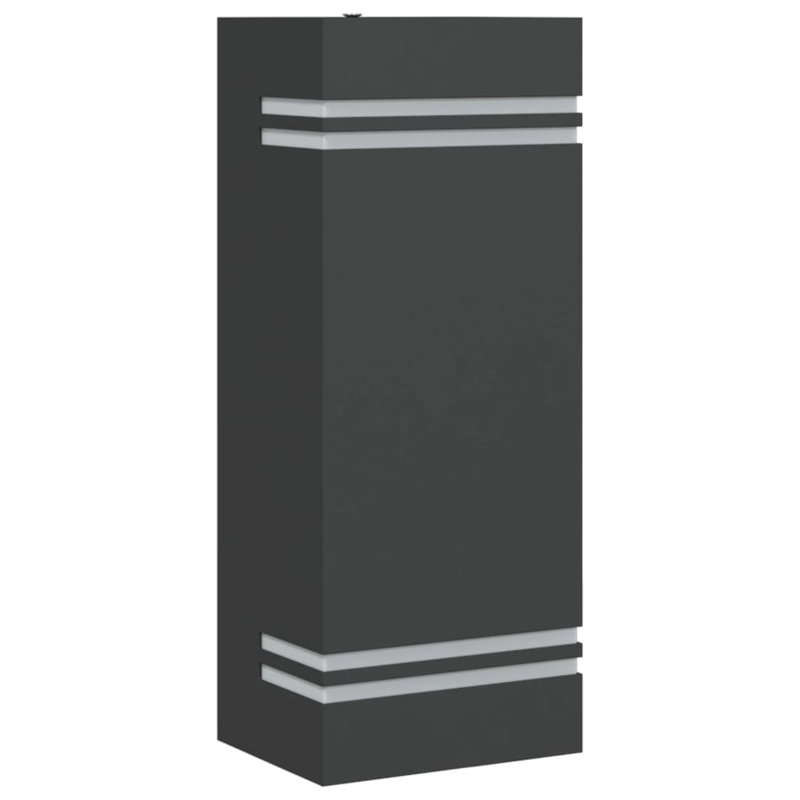 Danavia Plug-in 1 Light Outdoor Wall Light, Black