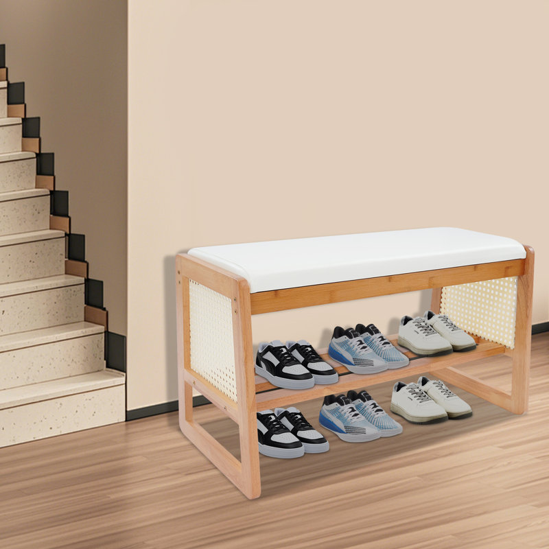 3-Pair Shoe Storage Bench