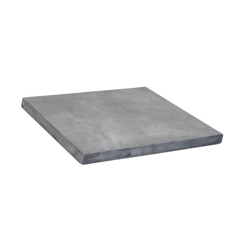 Plateau de table en résine ciment pour restaurants - extérieur / intérieur, L 30 po x l 30 po