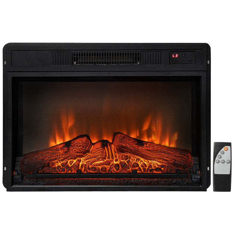Colerane 23'' W Electric Fireplace Insert, 17.5" H x 24.17" W x 5" D