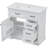 36" Bathroom Vanity with Ceramic Sink, 2 Tip-out Drawers, Soft Close Door Hinges-822992847
