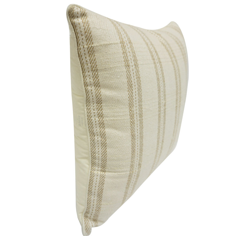 Tanjan Striped Silk Throw Pillow