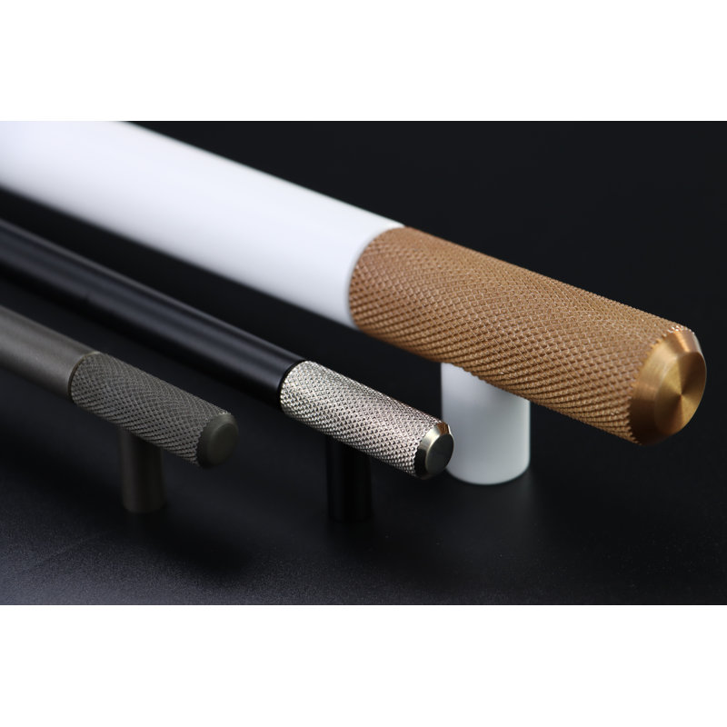 Modern Industrial Bar / Handle Pull, Matte Black