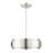Varick 5 - Light Brushed Nickel Pendant