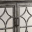 Console de rangement moderne gris