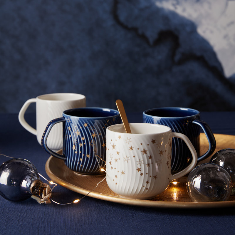 Porcelain Stars Large Mug